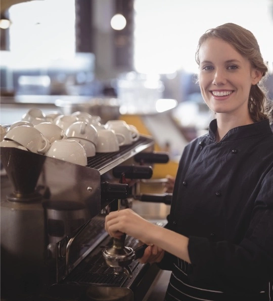 Part time job as a barista in Aalborg